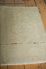 1.5x2.5 Vintage Distressed Oushak Rug Mat // ONH Item 7312 Image 2