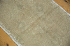 1.5x3 Vintage Distressed Oushak Rug Mat // ONH Item 7313 Image 3