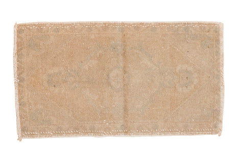 1.5x2.5 Vintage Distressed Oushak Rug Mat // ONH Item 7315
