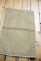 1.5x2.5 Vintage Distressed Oushak Rug Mat // ONH Item 7315 Image 2