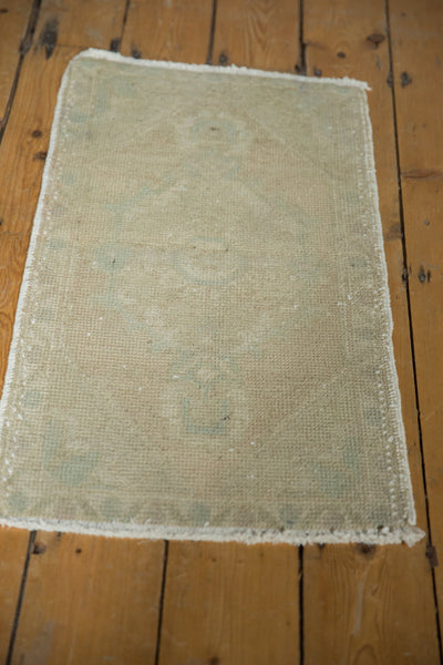1.5x2.5 Vintage Distressed Oushak Rug Mat // ONH Item 7315 Image 3