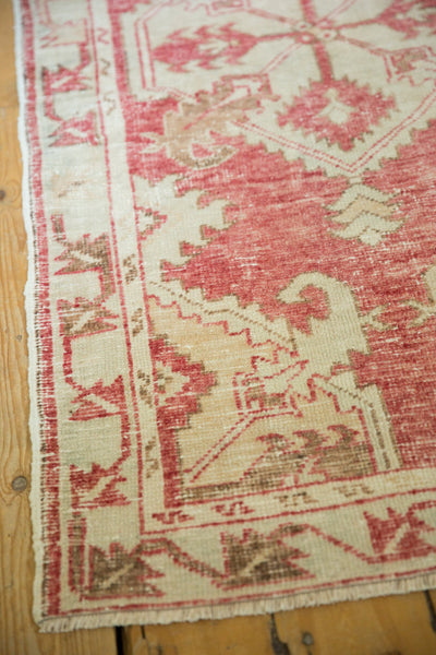 2.5x5.5 Vintage Distressed Oushak Rug Runner // ONH Item 7324 Image 9