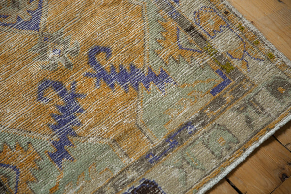 2.5x5.5 Vintage Distressed Oushak Rug Runner // ONH Item 7328 Image 4