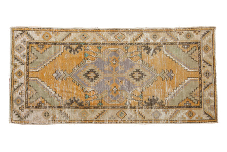 2.5x5.5 Vintage Distressed Oushak Rug Runner // ONH Item 7329