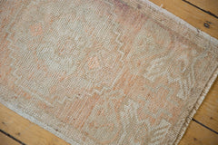 1.5x3 Vintage Distressed Oushak Rug Mat // ONH Item 7330 Image 5