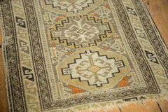2x2.5 Antique Caucasian Square Rug Mat // ONH Item 7340 Image 5