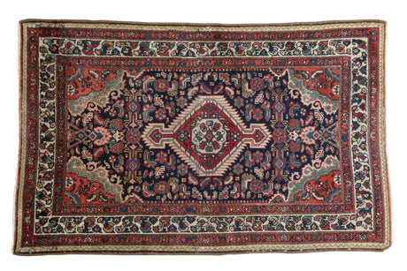 3.5x5.5 Vintage Tajabad Rug // ONH Item 7343