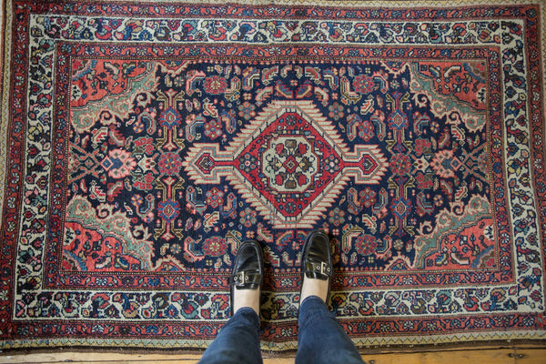 3.5x5.5 Vintage Tajabad Rug // ONH Item 7343 Image 1