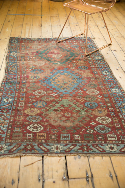 3.5x6.5 Antique Caucasian Rug // ONH Item 7344 Image 5