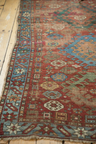 3.5x6.5 Antique Caucasian Rug // ONH Item 7344 Image 6