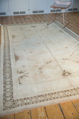 5.5x9.5 Vintage Distressed Oushak Carpet // ONH Item 7346 Image 7