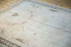 5.5x9.5 Vintage Distressed Oushak Carpet // ONH Item 7346 Image 12