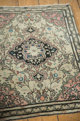 2x2.5 Antique Farahan Sarouk Square Rug Mat // ONH Item 7347 Image 3