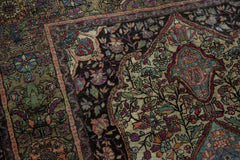 4x6.5 Antique Silk Mohtashem Kashan Rug // ONH Item 7349 Image 3