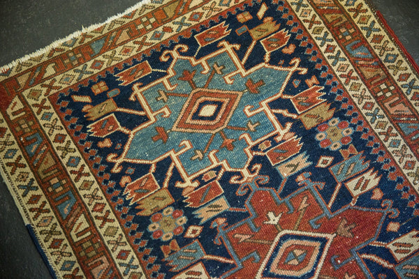 3x4.5 Antique Heriz Rug // ONH Item 7350 Image 6