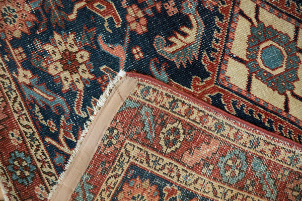 3.5x4 Antique Fine Heriz Square Rug // ONH Item 7351 Image 9