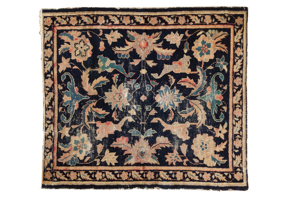 3.5x4 Antique Chinese Square Rug // ONH Item 7356