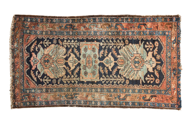 Vintage Hamadan Rug / ONH item 7361