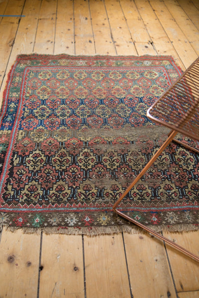 3.5x4 Antique West Persian Square Rug // ONH Item 7362 Image 9