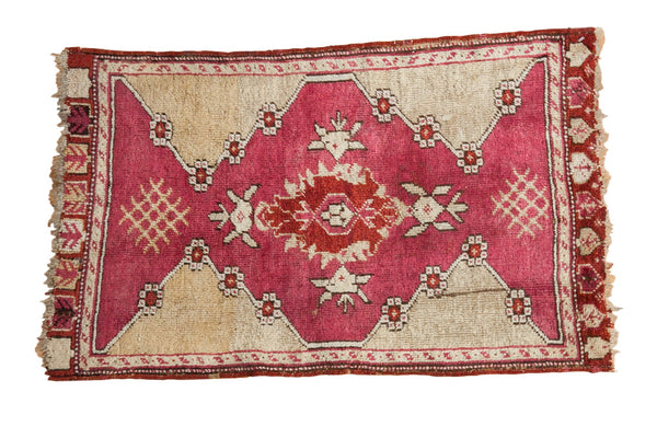 1.5x2.5 Vintage Yastik Rug Mat // ONH Item 7368