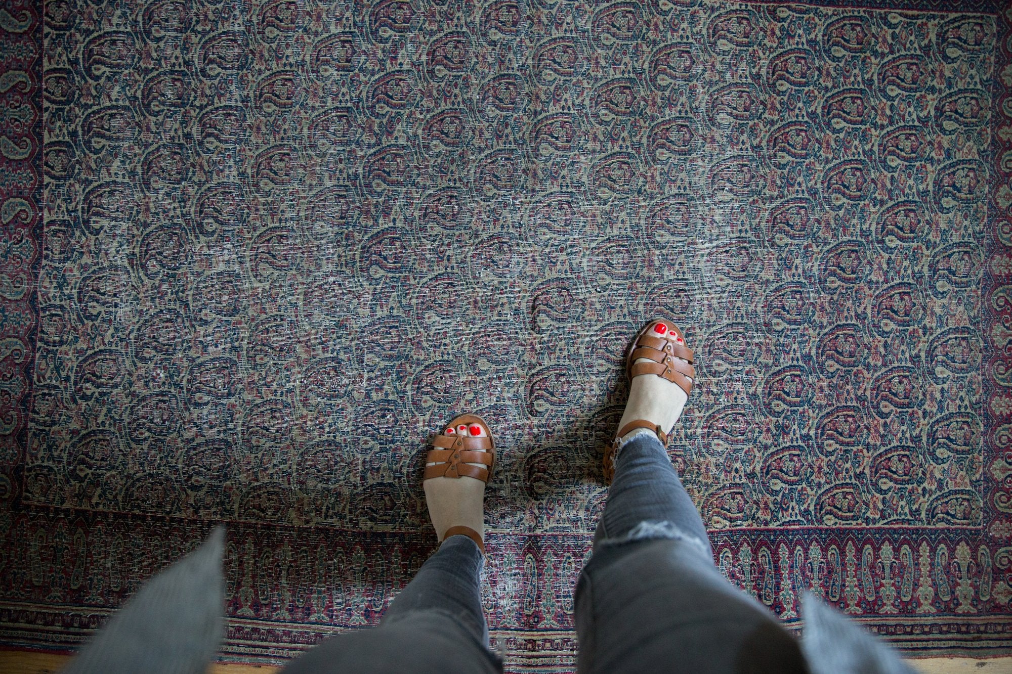 4x5.5 Antique Doroksh Rug // ONH Item 7378 Image 1