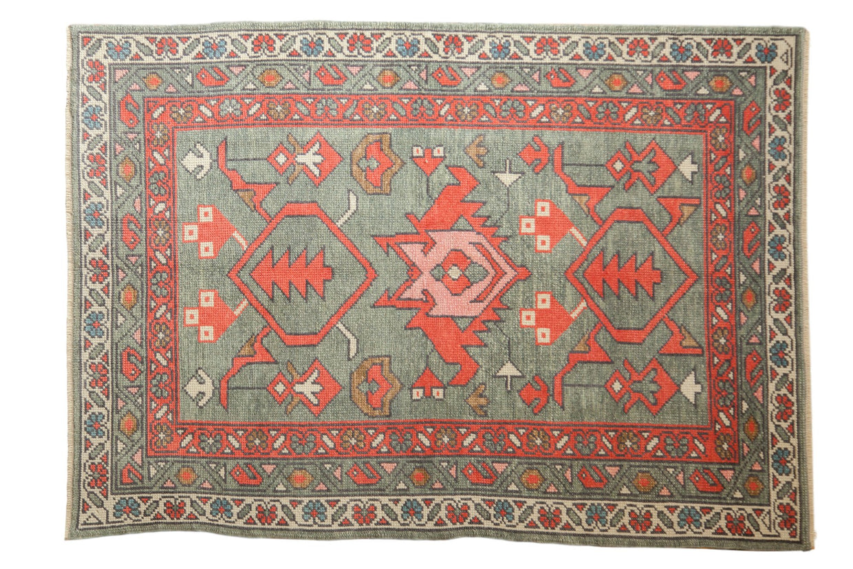 4x6 New Oushak Rug // ONH Item 7384