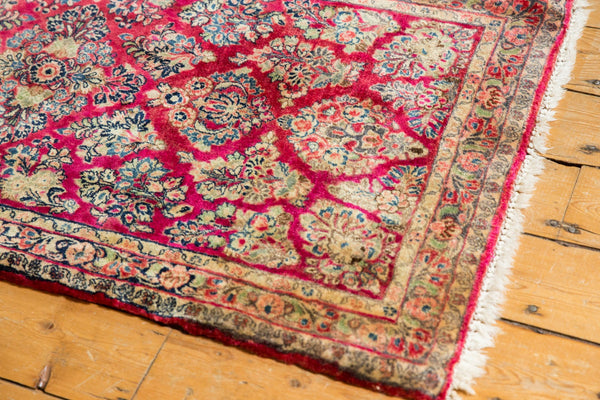 2.5x5 Vintage American Sarouk Rug Runner // ONH Item 7385 Image 7