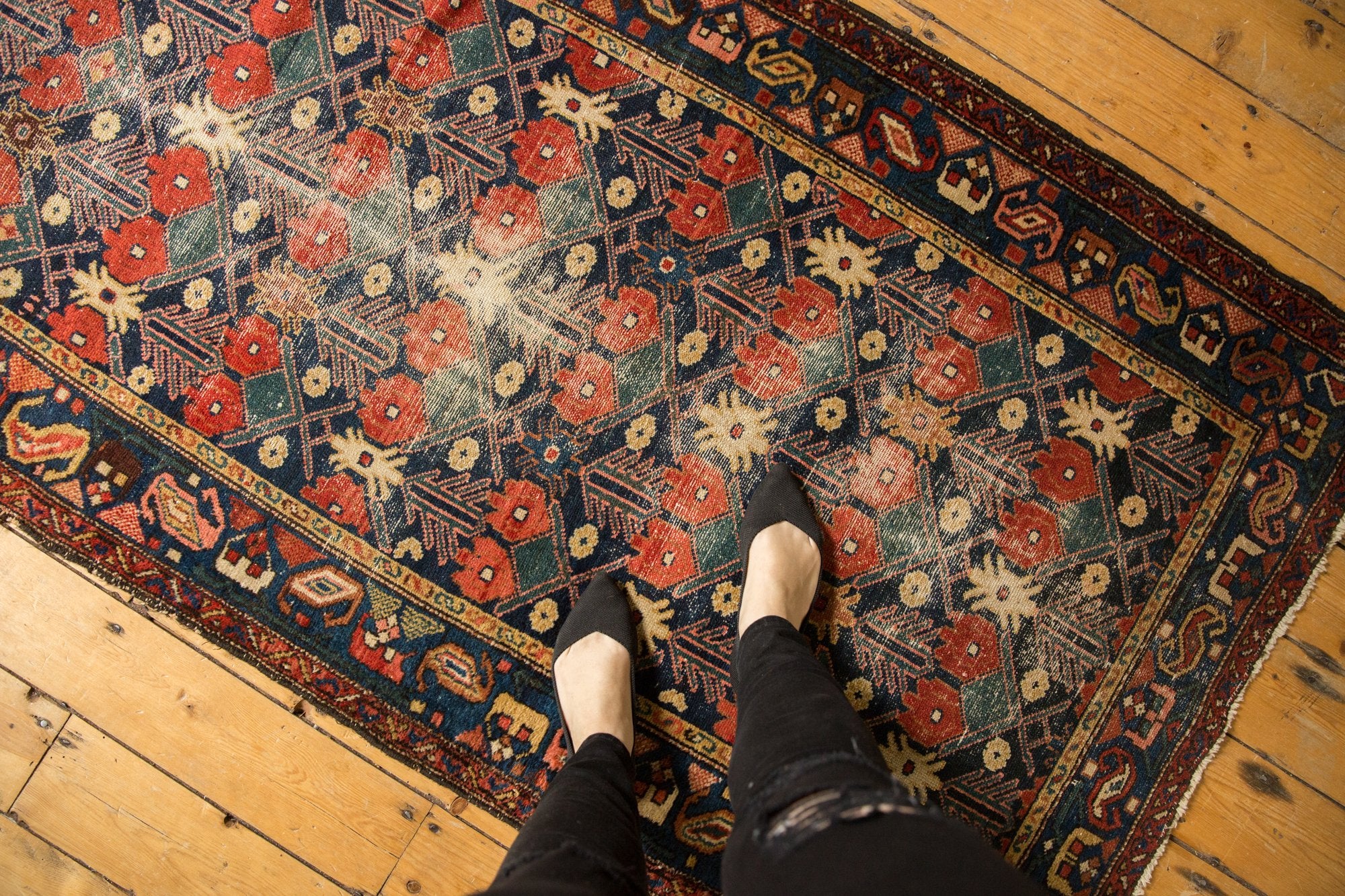 3.5x6.5 Vintage Baktiari Rug // ONH Item 7389 Image 1