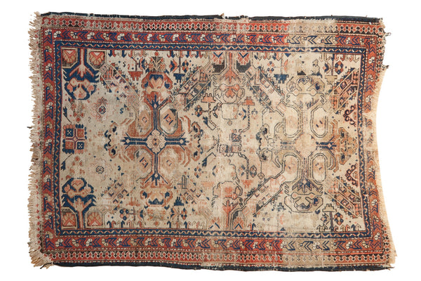 Antique Shirvan Square Rug / ONH item 7390