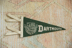 Vintage Dartmouth Felt Flag Pennant // ONH Item 7423 Image 1