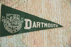 Vintage Dartmouth Felt Flag Pennant // ONH Item 7423 Image 2