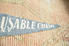 Vintage Ausable Chasm Felt Flag Pennant // ONH Item 7432 Image 3