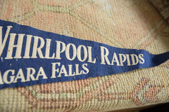 Vintage Whirlpool Rapids Niagara Falls Felt Flag Pennant // ONH Item 7443 Image 2