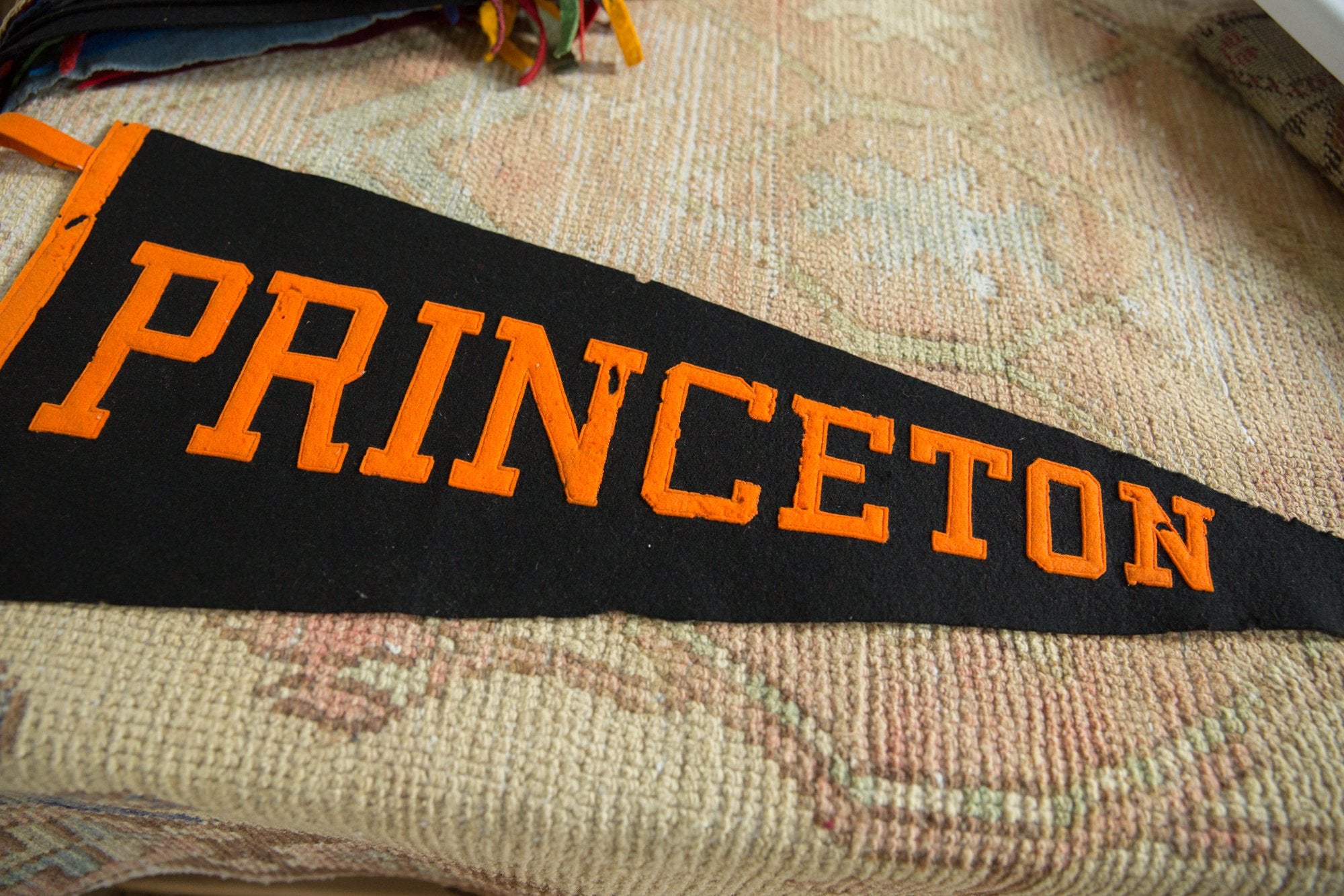 Vintage Princeton Felt Flag Pennant – Item #7448