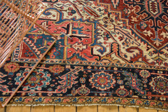 9x12 Vintage Heriz Carpet // ONH Item 7454 Image 4