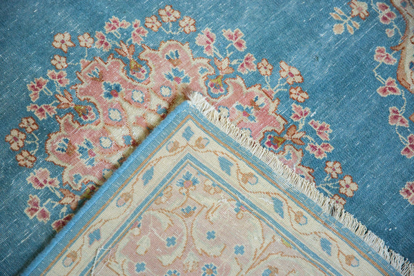 4x4.5 Vintage Distressed Kerman Square Rug // ONH Item 7455 Image 11
