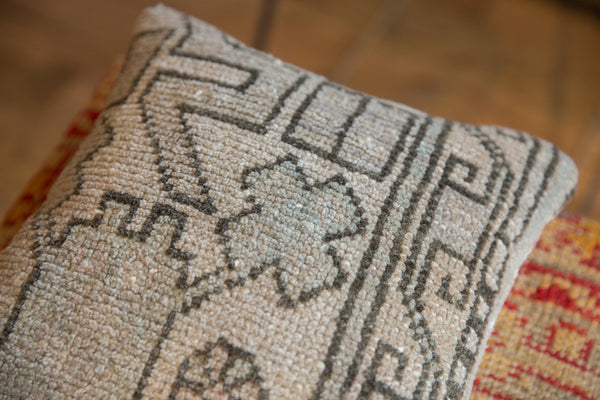 Reclaimed Turkish Rug Fragment Mini Pillow // ONH Item 7462 Image 2