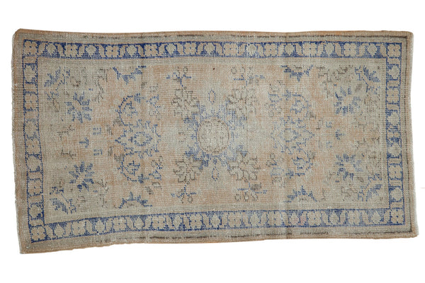 Vintage Distressed Oushak Rug / ONH item 7483