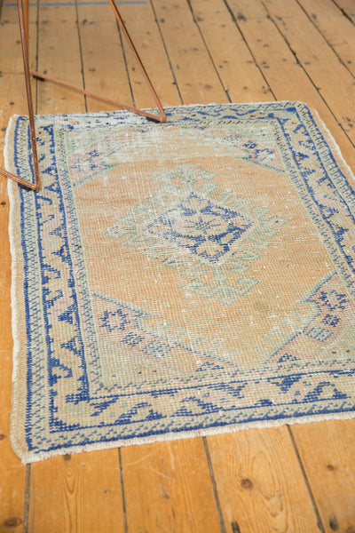 3x4 Vintage Distressed Oushak Square Rug // ONH Item 7487 Image 7