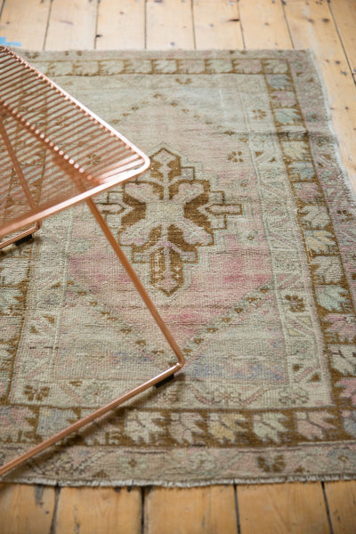 3x4.5 Vintage Distressed Oushak Rug // ONH Item 7488 Image 2