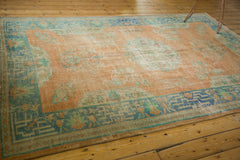 6x9.5 Vintage Distressed Oushak Carpet // ONH Item 7489 Image 6