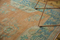 6x9.5 Vintage Distressed Oushak Carpet // ONH Item 7489 Image 9