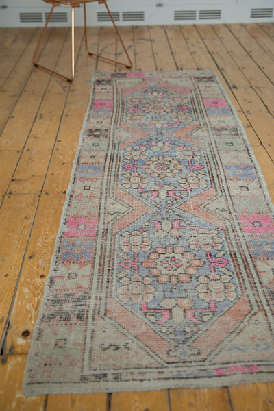 2.5x8.5 Vintage Distressed Oushak Rug Runner // ONH Item 7490 Image 8