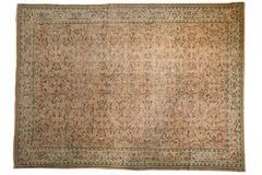 7.5x10 Vintage Distressed Oushak Carpet // ONH Item 7491