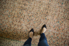 7.5x10 Vintage Distressed Oushak Carpet // ONH Item 7491 Image 1