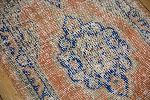 2.5x5 Vintage Distressed Oushak Rug Runner // ONH Item 7495 Image 3