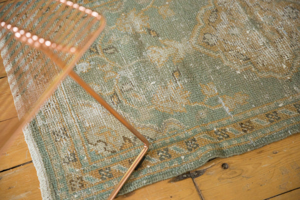 2.5x4.5 Vintage Distressed Oushak Rug // ONH Item 7496 Image 3