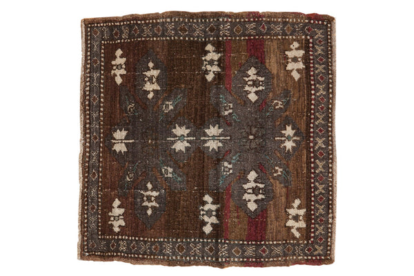 2.5x3 Vintage Distressed Oushak Square Rug // ONH Item 7500