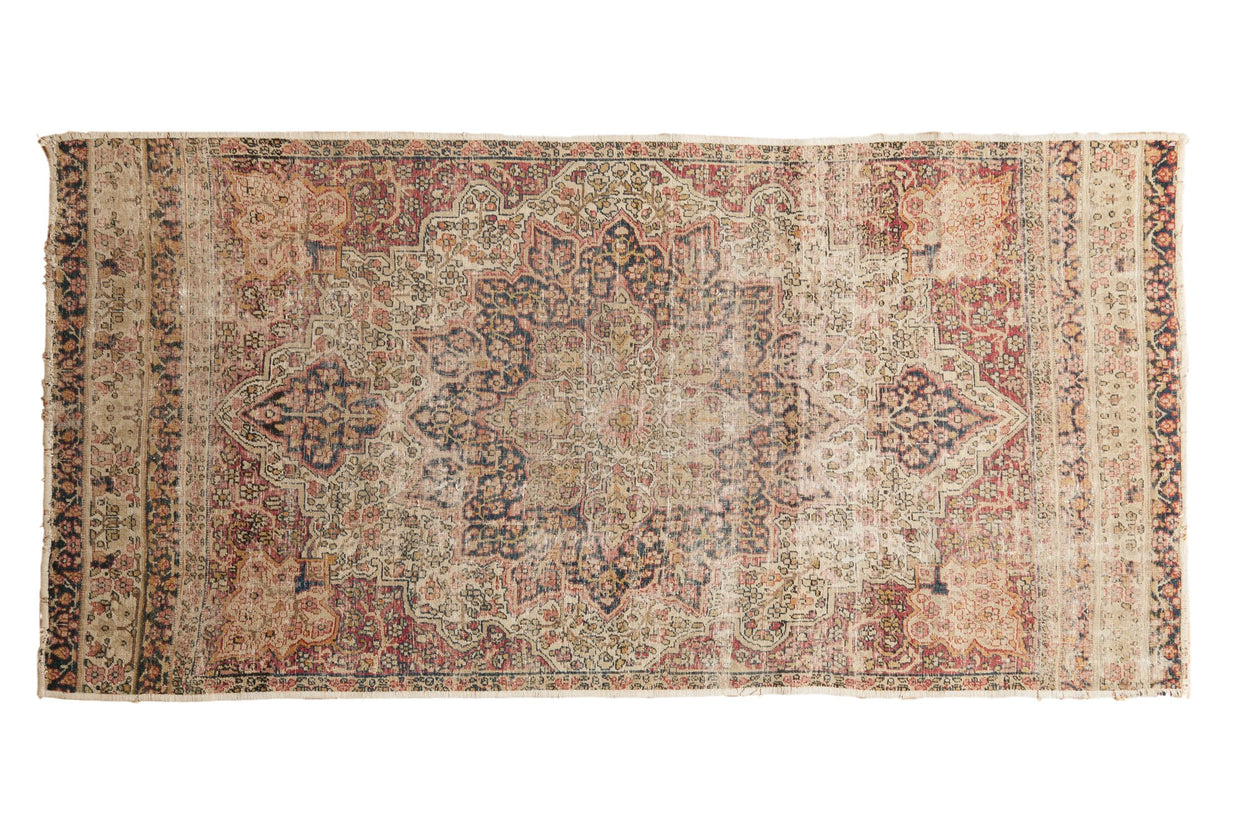 Antique Fragment Kerman Rug Runner / ONH item 7507