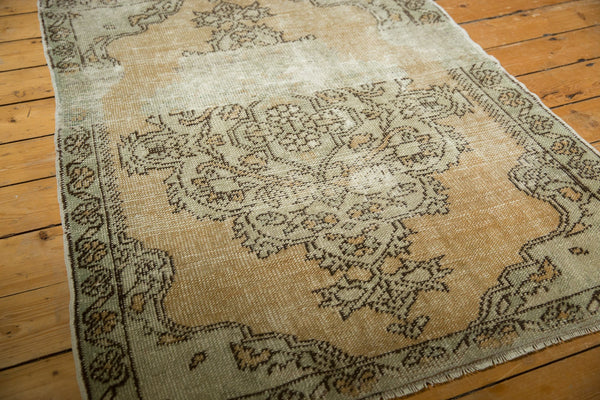 3.5x4.5 Vintage Distressed Oushak Square Rug // ONH Item 7520 Image 4